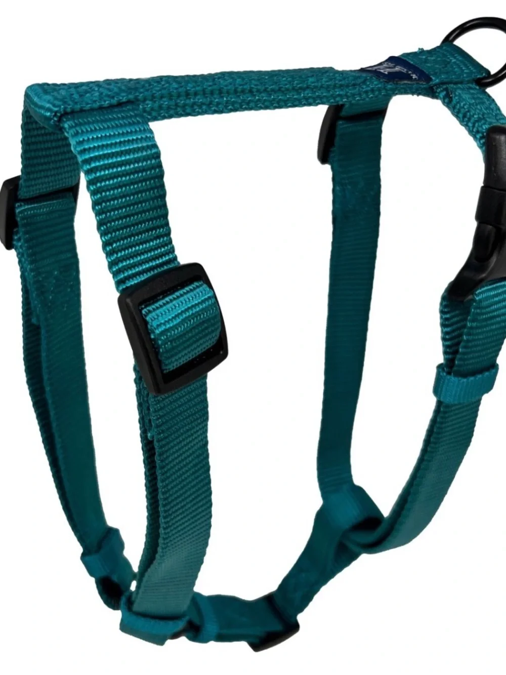 Hamilton Teal Nylon Dog Harness with Plastic Buckle